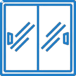 Glass Panels Icon